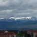 Moutain view from room at parador in Soria