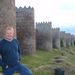Famous city walls of Avilla