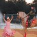 Flamenca with horses