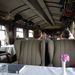 Interior of train to Puno at Lake Titicaca