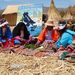 Uros people on the floating islands