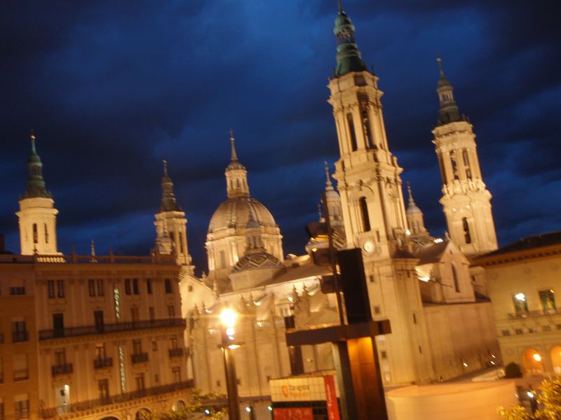 View of cathedral from our apartment