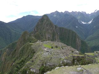 Classic shot of Machu Picchu