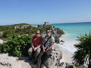 Chilling at Tulum