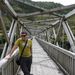 On the bridge at Brunner mine