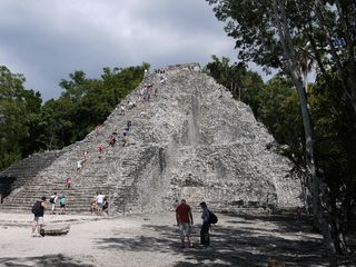 Nohoch Mul, the Coba jungle ruins