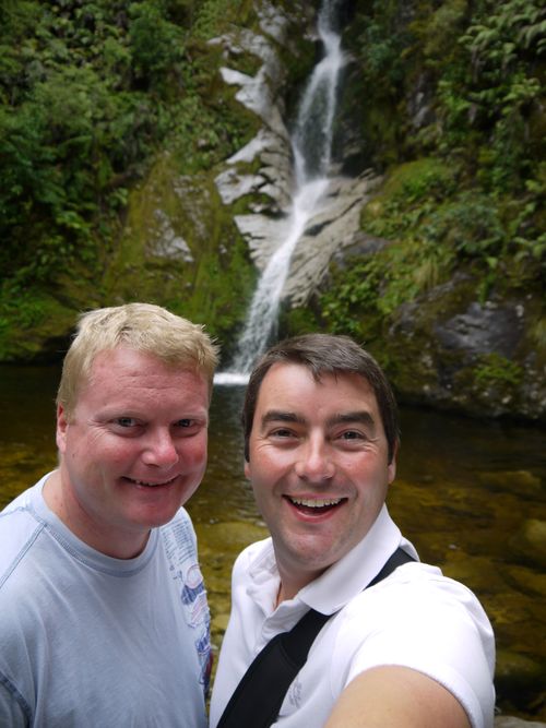 Us at Dorothy Falls