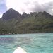 Kayak view of Moorea