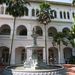 Raffles fountain courtyard