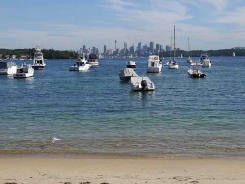 The city from Watson Bay