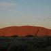 Uluru at sun down