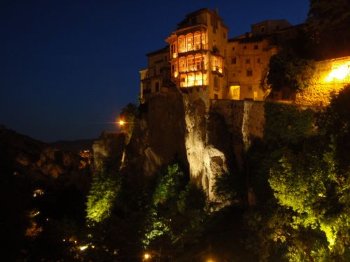 Night view of Cuenca