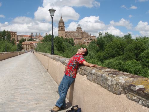 Paul being a Salamander in Salamanca