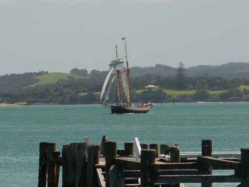 Captain James Cook in the Bay of Islands