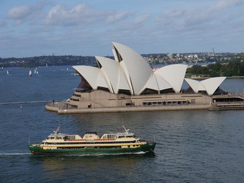 Manly Ferry by the Opera House