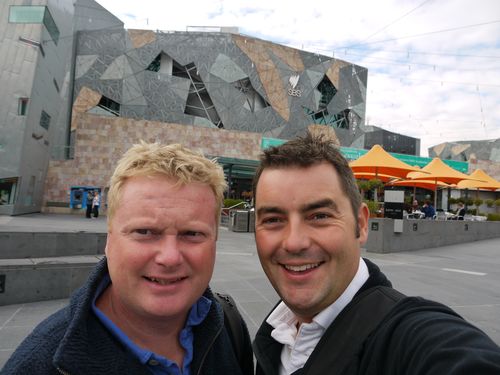 Hello from Fed Square