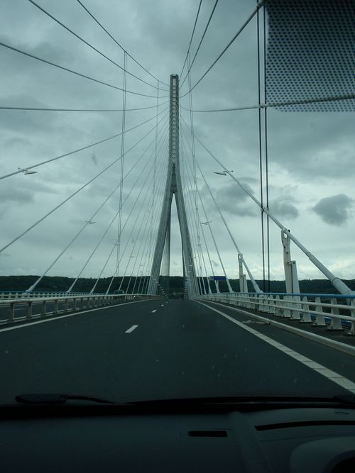 Across the brige to Honfleur